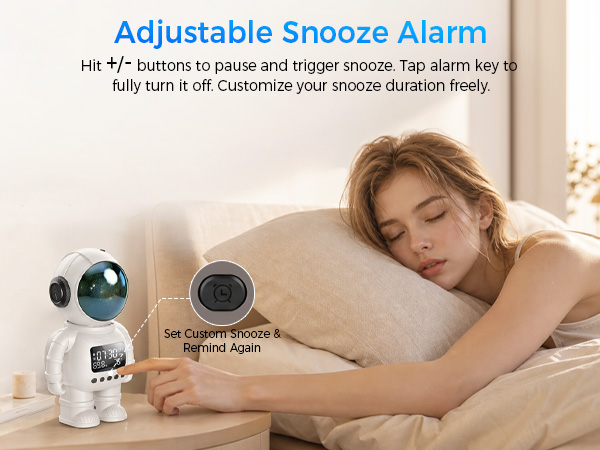 Adjustable Snooze Alarm