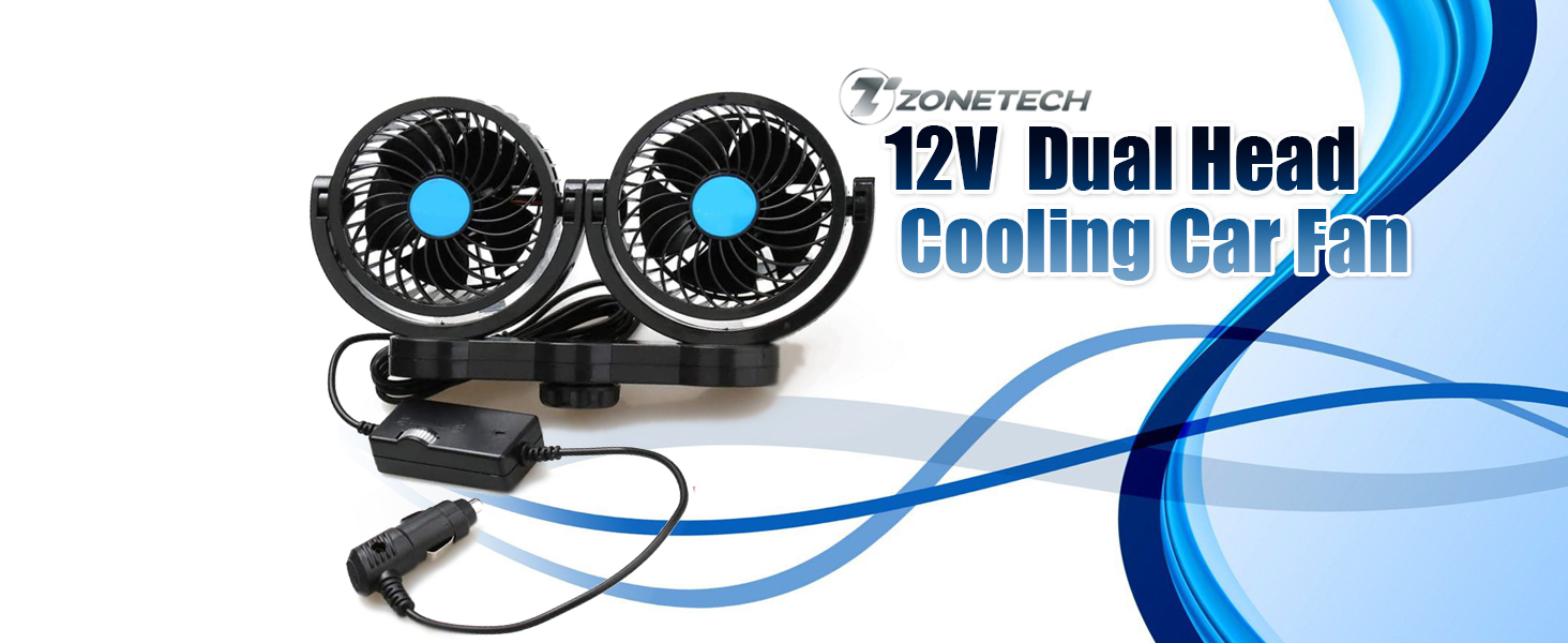 Car Dual cooling Fan