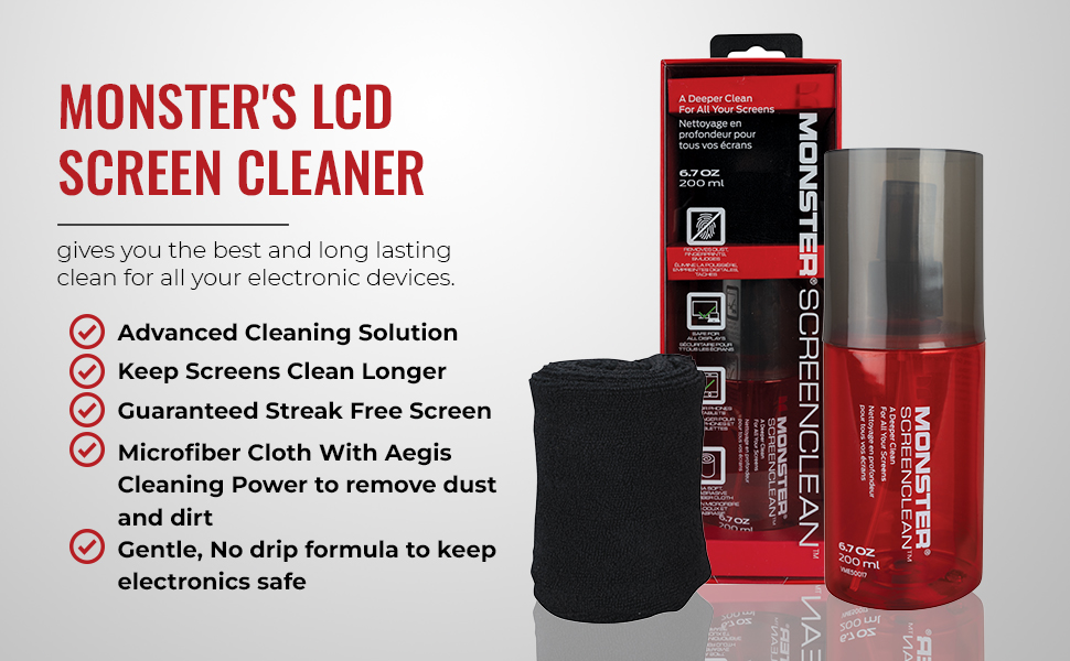 screen cleaner cloth touch screen cleaner computer cleaner spray tv screen cleaner pc screen cleaner