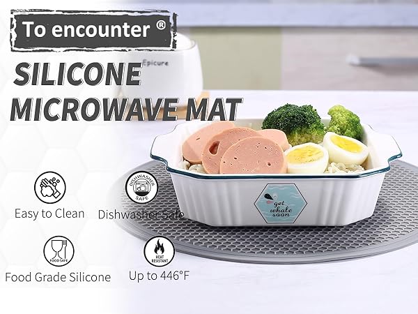 silicone microwave mat
