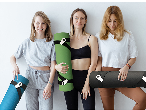 Feetlu yoga mat, wide mat, thick mat, non-toxic, joint-friendly, non-slip, POE material, workout