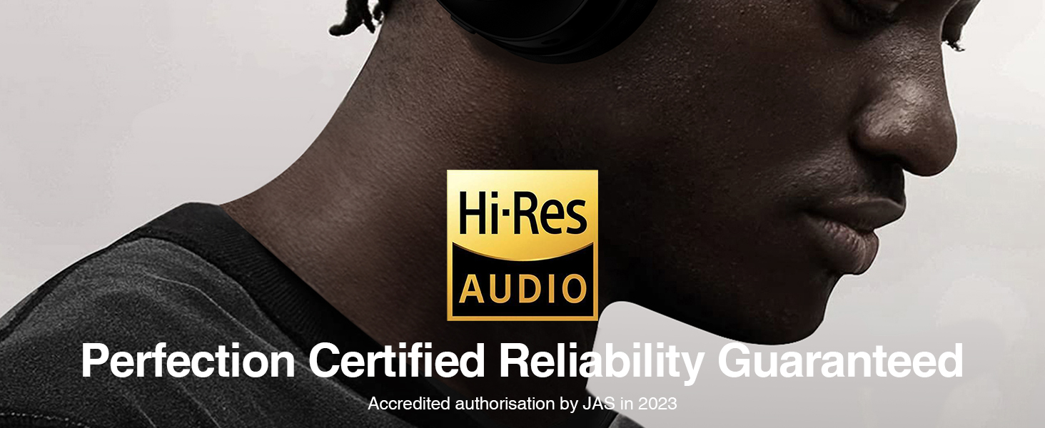 hi-res Bluetooth headphones