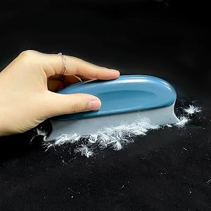 Pet hair remover brush application