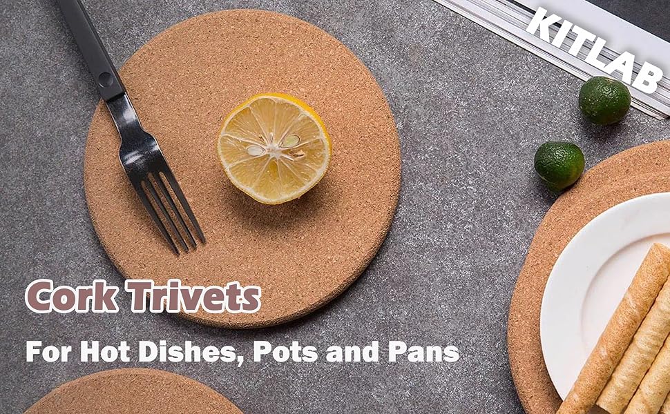KITLAB Cork trivets