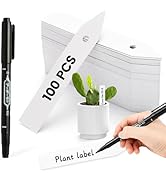 NbutWynee Plant Labels, 3-Inch Plant Markers,100Pcs Plant Tags, Plant Labels for Seedlings, Garde...