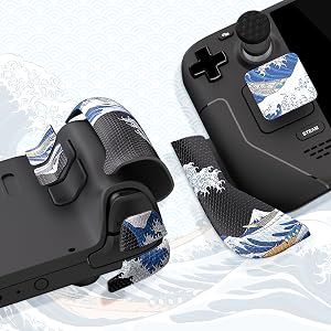 antislip grip for steam deck console