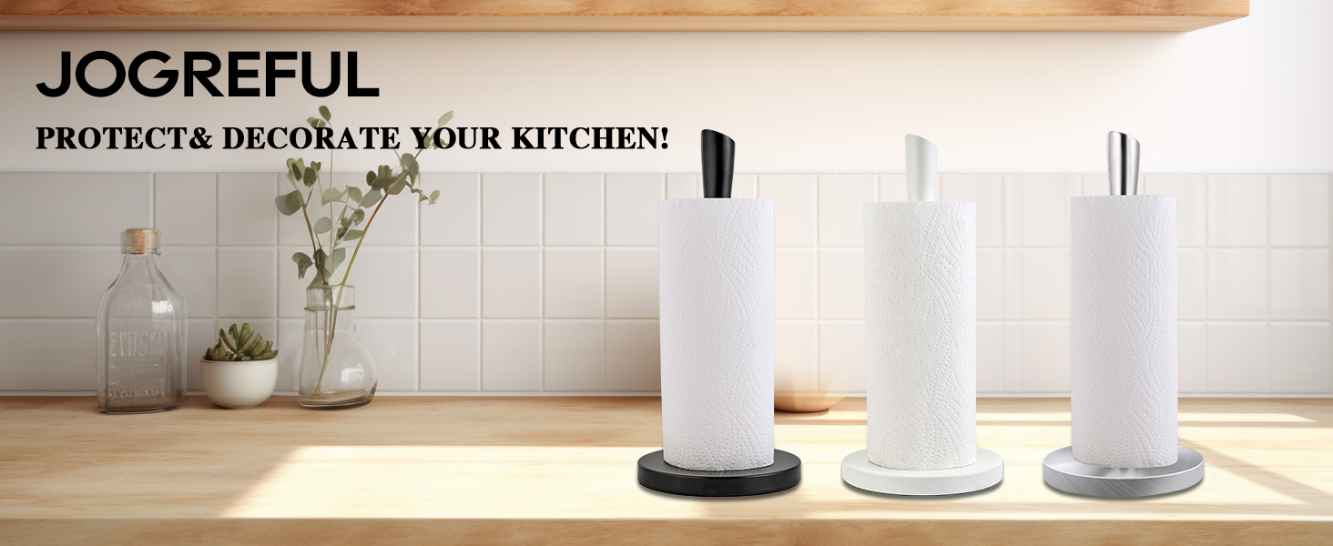 cast iron paper towel holder