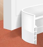 Trisiki Door Draft Stopper, Door Sweep for Door Bottom, Strong Adhesive | Silicone Door Weather S...