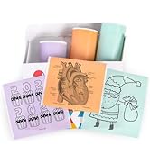 Memoking T02/M02X/M02L Purple/Green/Orange Thermal Paper-20-Year Sticky 50mmx3.5m for Journal Pho...