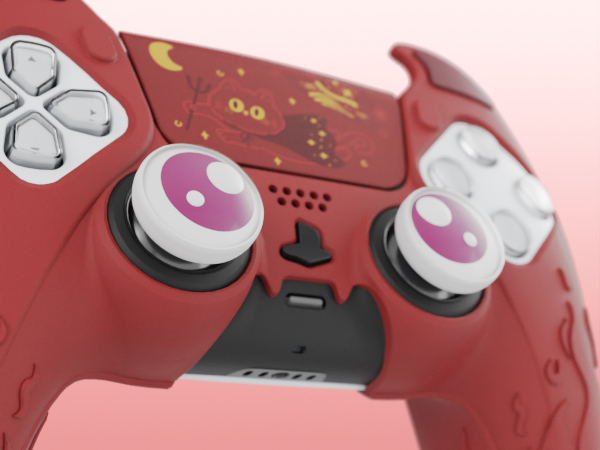 Cute Demon Controller Silicone Case for ps5