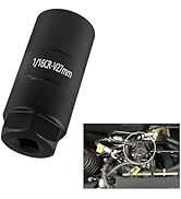 KIFIDAN Oil Pressure Sensor Socket,1 1/16 Socket 2 5/8" Long Oil Pressure Switch Socket Fits 3/8-...