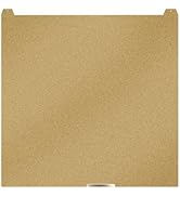 SeulQirw K2 Plus PEI Build Plate 370x370mm, Flexible Textured Spring Steel Bed Surface, Heat Resi...