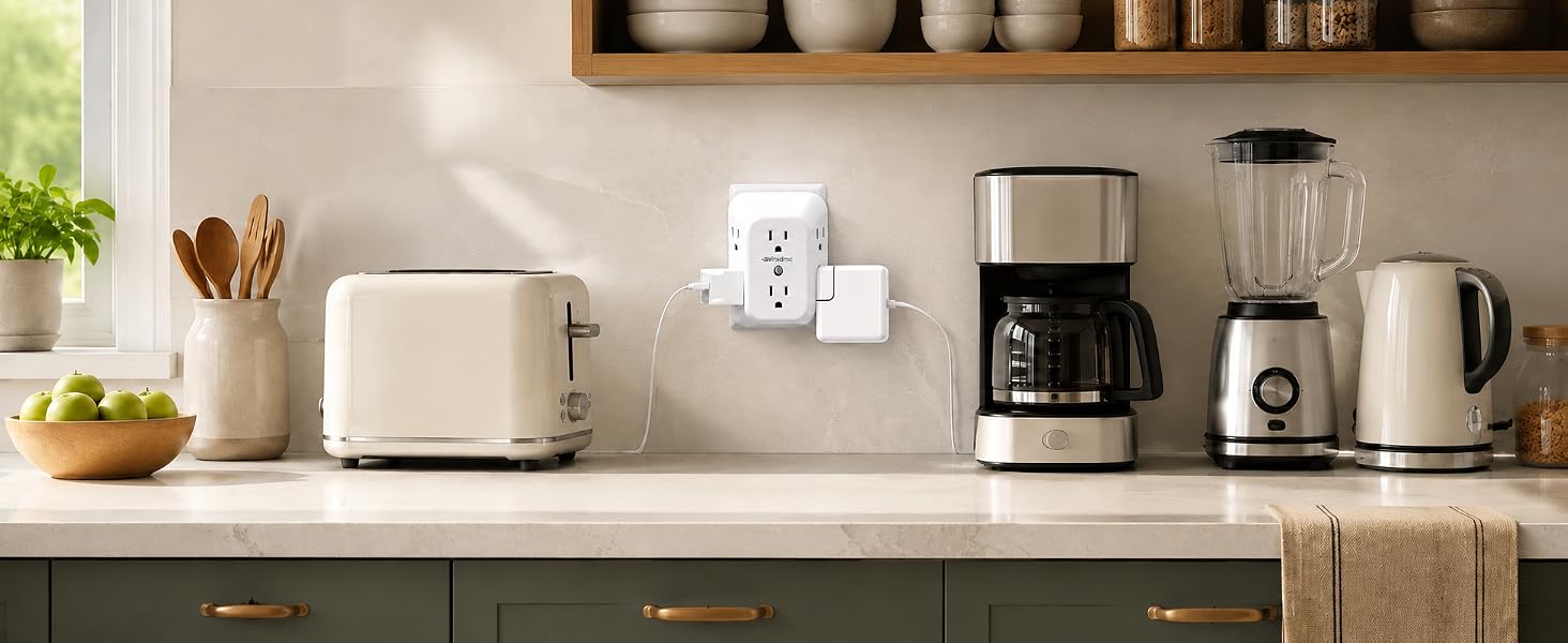 2 prong Outlet Splitter