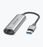 5Gbps USB to Ethernet Adapter for Laptop Desktop PC, Plug & Play | 5 Gigabit Aluminum U...