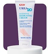 Rugby Urea 20% Intensive Hydrating Cream - Urea Cream for Feet, Hands, Knees, and Elbows - 20% Ur...
