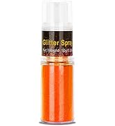 Go Ho Hair and Body Glitter Spray, Festival Glitter UV Glow Effect Glitter Powder Makeup for Hair...