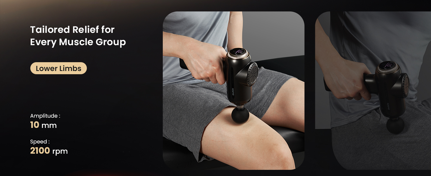 Tailored Relief for Every Muscle Group