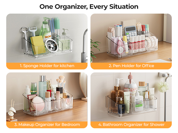 8 Slots Toothbrush Holders for Bathrooms