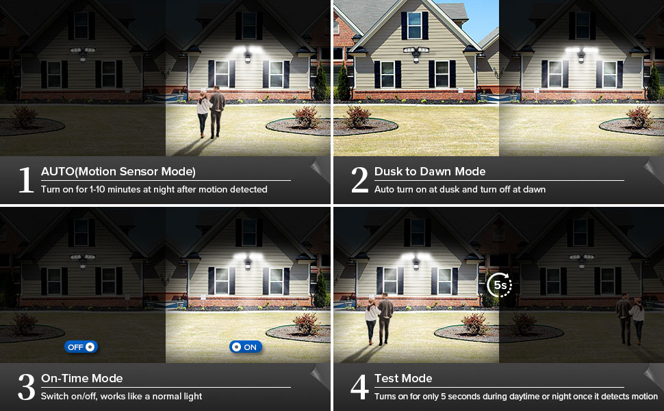 Motion Sensor Outdoor Light