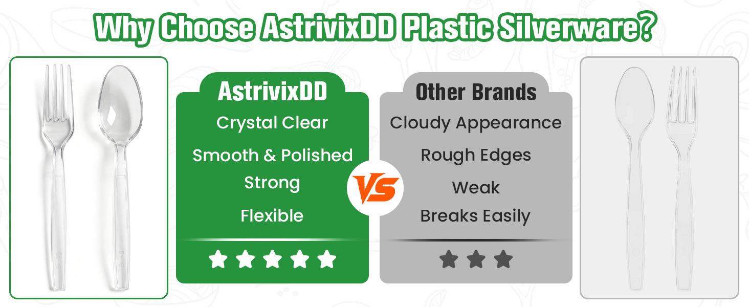 plastic silverware