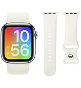 Compatible with Kids Apple Watch Band 38mm 40mm 41mm 42mm 44mm 45mm 46mm, Boys Girls Sport Waterp...