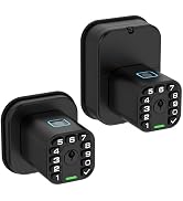 Richelock IU53 Double-Sided Fingerprint & Keypad Door Lock, All-Weather, Fully Waterproof Biometr...