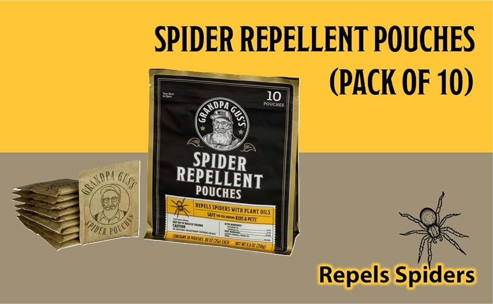 GG Spider Repellent Pouches