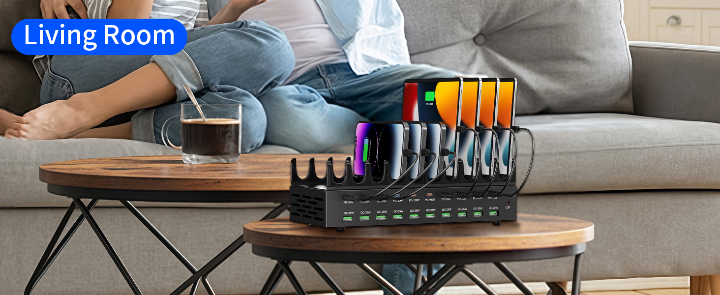 tablet charging station