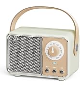 Dosmix Retro Bluetooth Speaker, Vintage Decor, Wireless Bluetooth Speakers, Cute Old Fashion Styl...