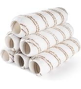 Mister Rui Paint Rollers, 6 Pack, 9 Inch Microfiber Paint Roller Covers, 10 mm Nap, Paint Rollers...