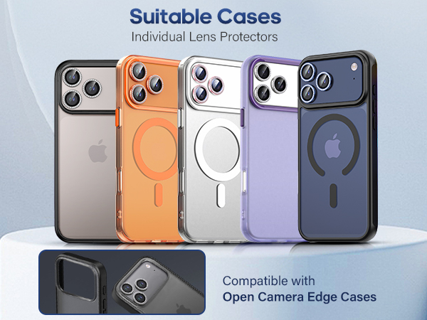 iPhone 17 pro max camera lens protector case friedly