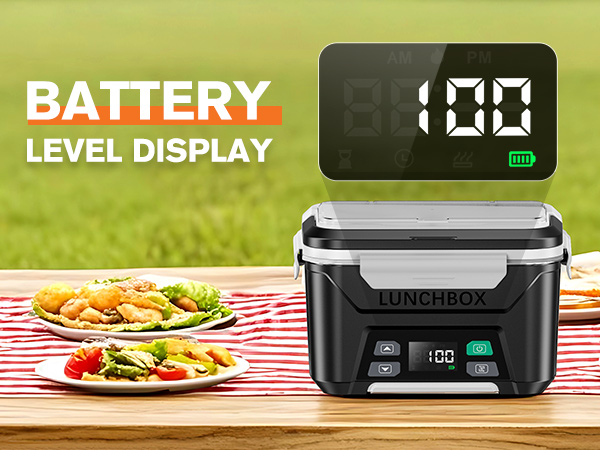 wireless lunch box food heater