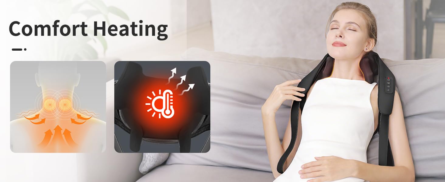 back massager with heat