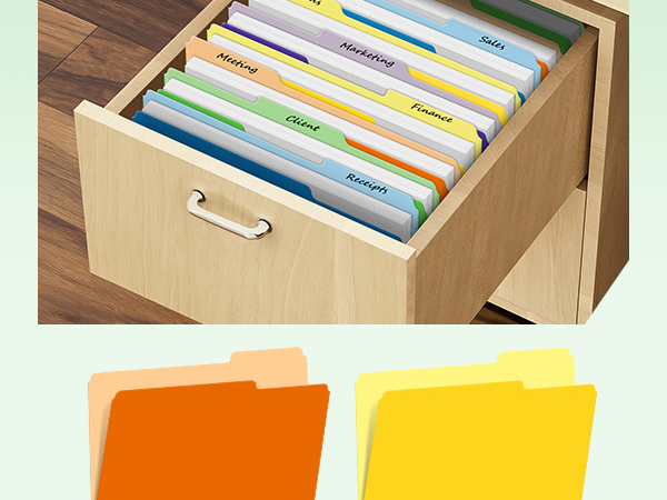 manila file folders