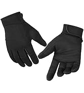 OZERO Work Gloves for Men Women: Mechanic Glove Touchscreen Firm Grip Dexterity Light Duty Gloves...