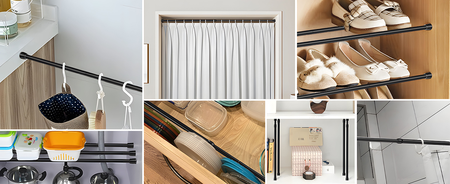 spring curtain rod
