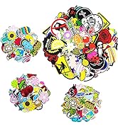U-Sky Sew or Iron on Patches, Pack 60pcs Random Assortment Iron on Patches for Clothing, Iron Pat...