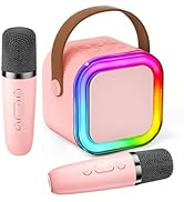 Mini Karaoke Machine for Kids, Christmas Birthday Gifts for Girls Boys Toy 4, 5, 6, 7, 8, 9, 10, ...