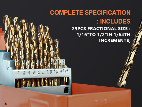drill bit specification