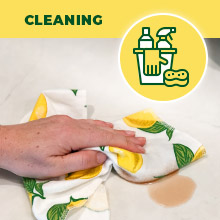 absorbent cloth paper towels reusable paper towels for cleaning kitchen