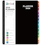 2026 Planner - Planner 2026, Jan 2026 - Dec 2026, 9" x 11", Weekly Monthly Planner 2026, Twin-Wir...