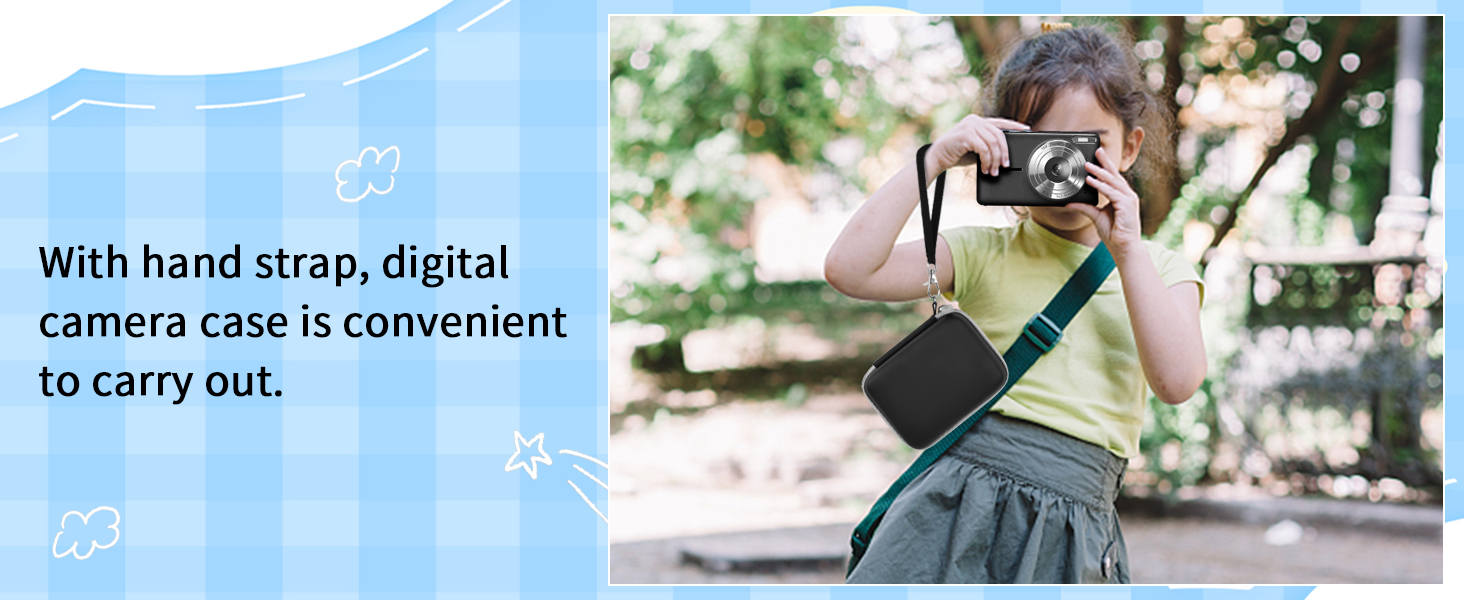 Baby digital camera holder