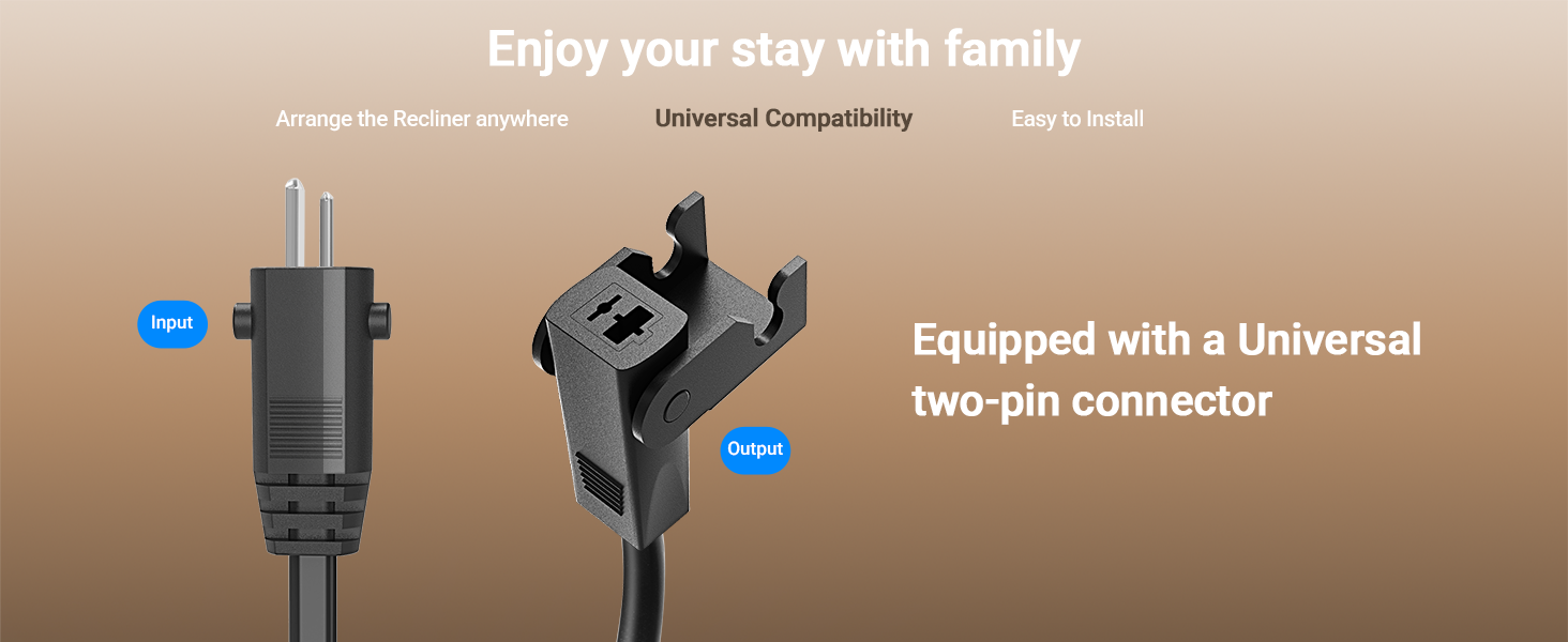 battery pack for reclining furniture