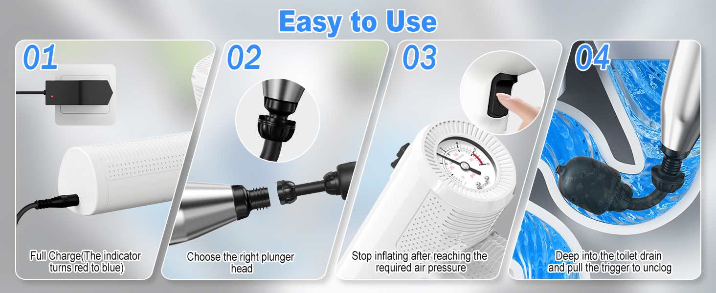 Electric Toilet Plunger