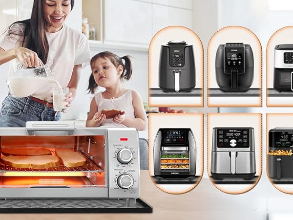 air fryer mat air fryer accessories air fryer mat for counter heat resistant air fryer stand