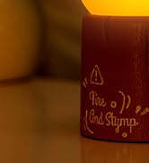 WANIDEA Flameless Candles Lamp, Cute Night Light,Torch Stump Light, LED Tea Lights Candles Rechar...