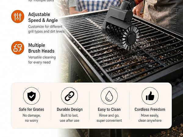 Electric Grill Brush - 2