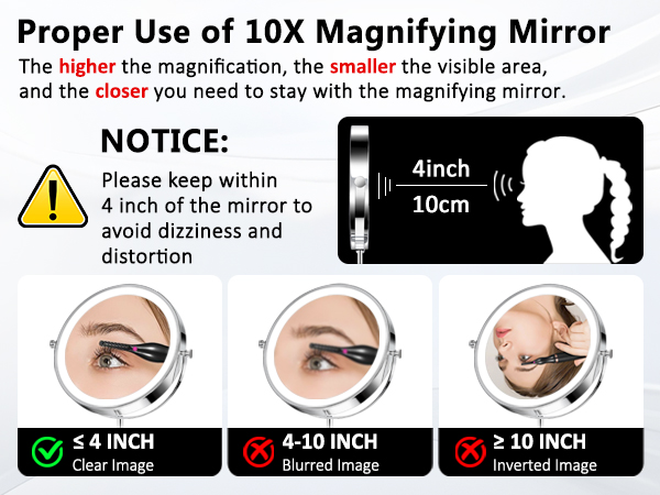 Lighted Makeup Mirror