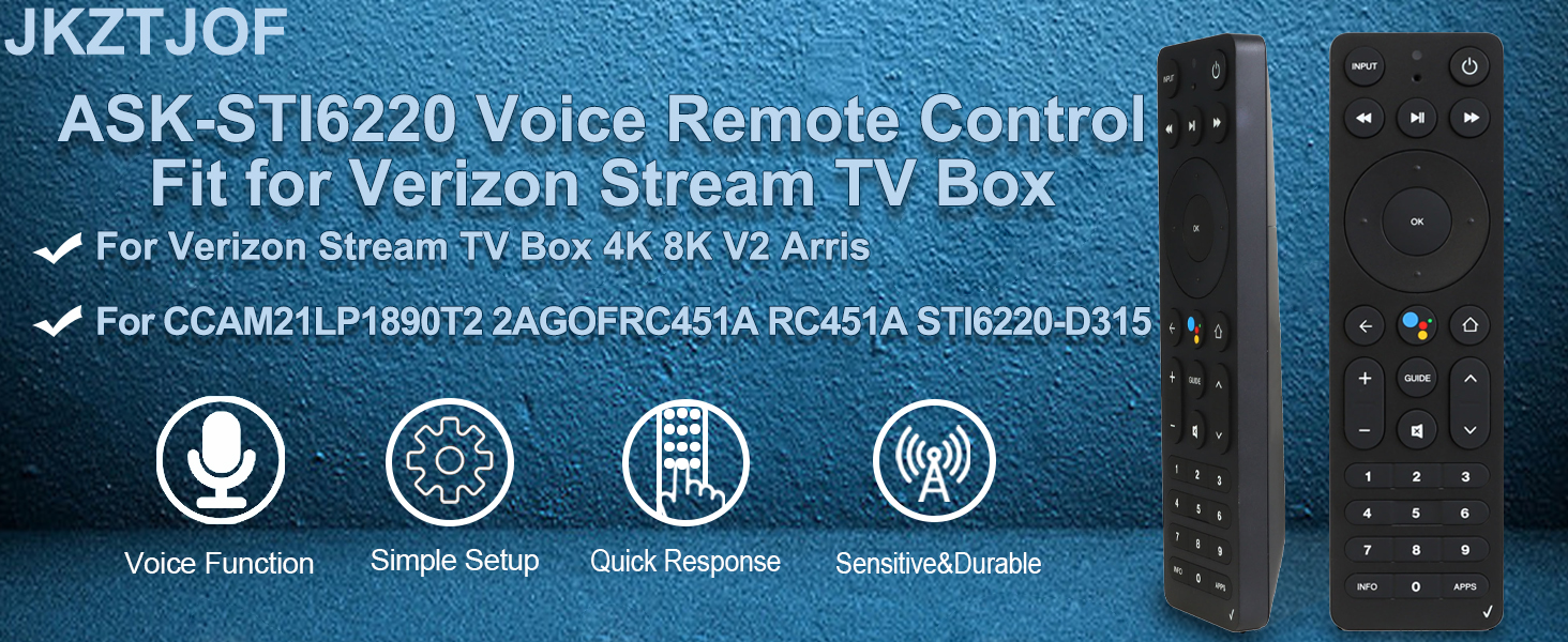 ASK-STI6220 Voice Remote
