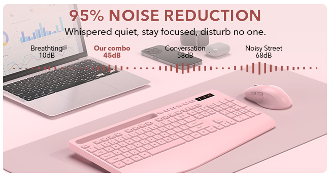 quite keyboard and mouse wireless